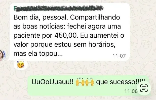 Aluna fechou paciente por R$450