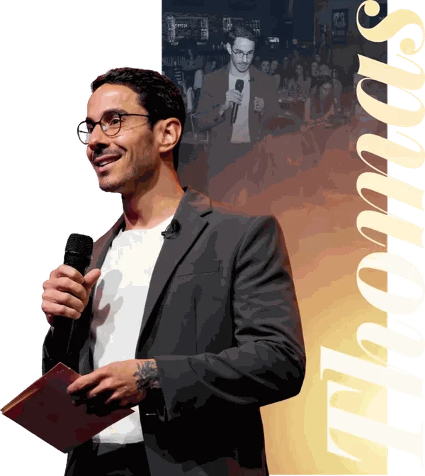 Thomas Schultz Wenk no palco